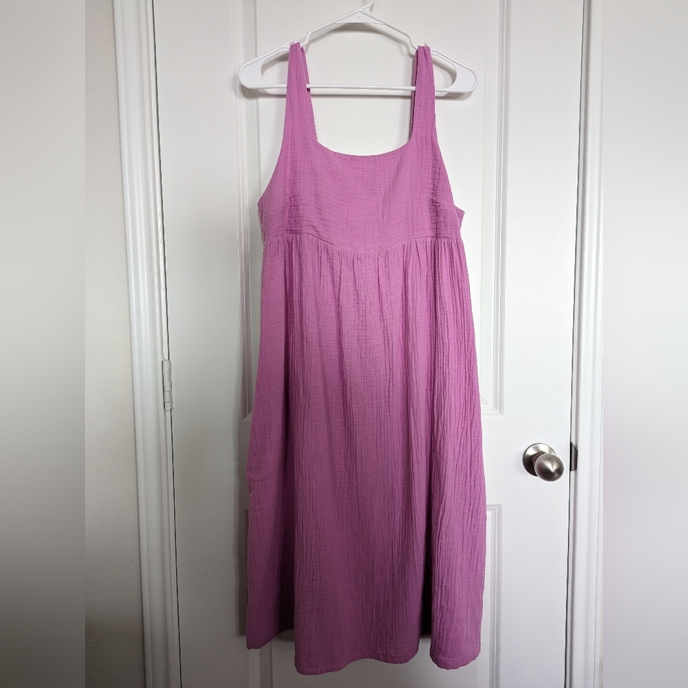 100% Cotton Maxi Dress